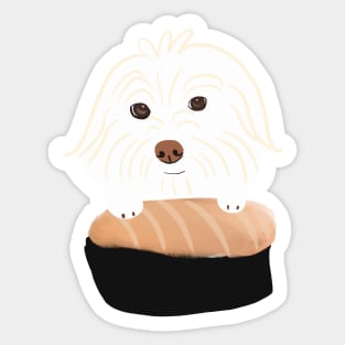 Sushi Dog Sticker